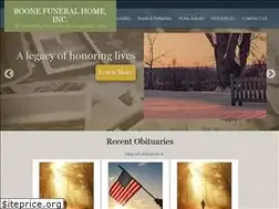 Sites similar to boonefunerals.com