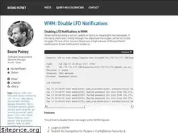 Sites similar to booneputney.com
