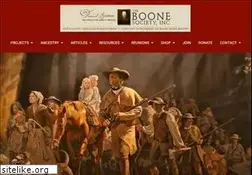 Sites similar to boonesociety.com