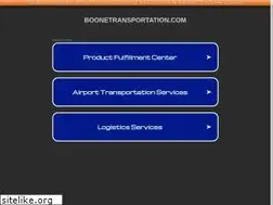 Sites similar to boonetransportation.com