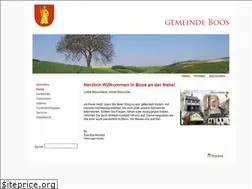 Sites similar to boos-nahe.de