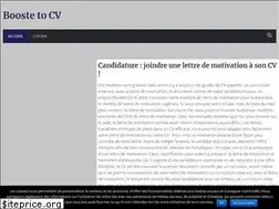 Sites similar to booste-ton-cv.com