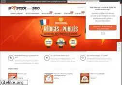 Sites similar to boostermonseo.fr