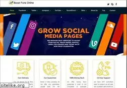 Sites similar to boostfansonline.com