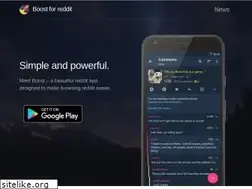Sites similar to boostforreddit.com