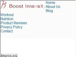 Sites similar to boostintensity.com