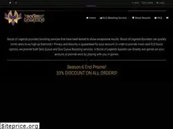 Sites similar to boostoflegends.com