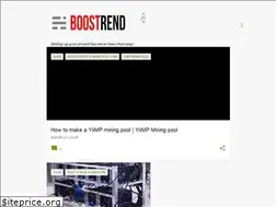 Sites similar to boostrend.com