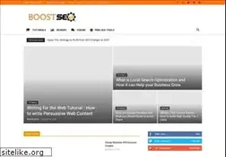 Sites similar to boostseo.com