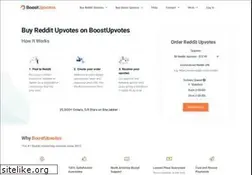 Sites similar to boostupvotes.com