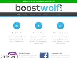 Sites similar to boostwolf.com