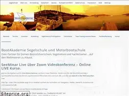 Sites similar to bootakademie.de