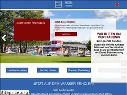 Sites similar to boote-rheinsberg.de
