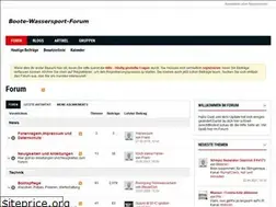 Sites similar to boote-wassersport-forum.de