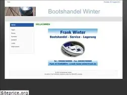 Sites similar to boote-winter.de