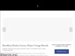 Sites similar to boothbaysummercottages.com