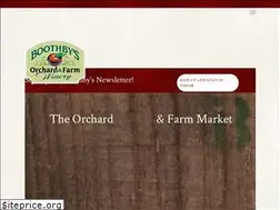 Sites similar to boothbysorchard.com