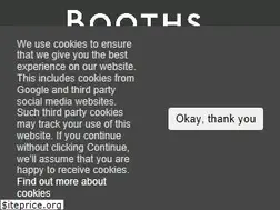 Sites similar to booths.co.uk