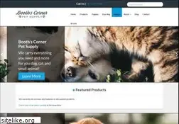 Sites similar to boothscornerpets.com