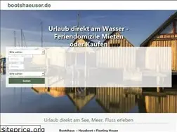 Sites similar to bootshaeuser.de