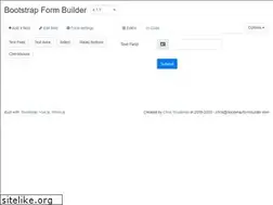 Sites similar to bootstrapformbuilder.com