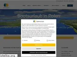Sites similar to bootsurlaub-polen.de