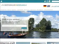 Sites similar to bootverhuurinnederland.nl