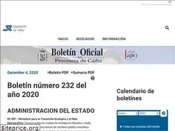 Sites similar to bopcadiz.es