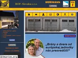 Sites similar to bopslovakia.sk
