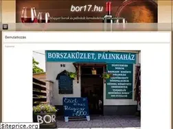 Sites similar to bor17.hu