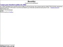 Sites similar to borabike.com