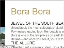 Sites similar to boraboraisland.com