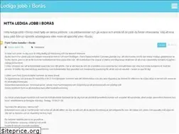 Sites similar to borasledigajobb.se