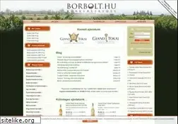 Sites similar to borbolt.hu