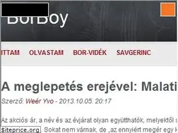 Sites similar to borboy.blog.hu