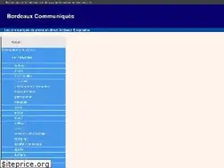 Sites similar to bordeaux-communiques.com