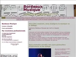 Sites similar to bordeaux-musique.fr