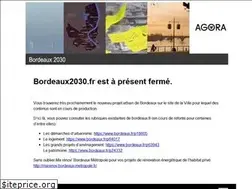 Sites similar to bordeaux2030.fr