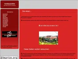 Sites similar to bordeauxonline.de