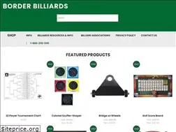 Sites similar to borderbilliards.com