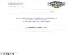 Sites similar to borderlandsciences.org