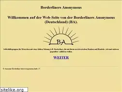 Sites similar to borderliners-anonymous.de