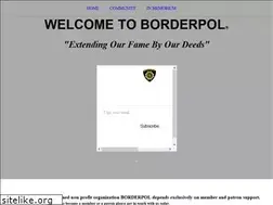 Sites similar to borderpol.org