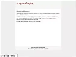 Sites similar to borg-and-bytes.de