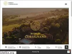 Sites similar to borgocorsignano.it