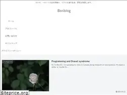 Sites similar to boriblog.ca