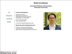 Sites similar to borisgershman.com