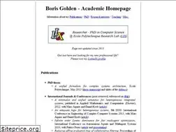 Sites similar to borisgolden.com