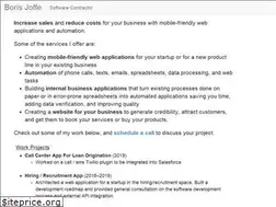 Sites similar to borisjoffe.com