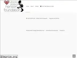Sites similar to borislhensonfoundation.org